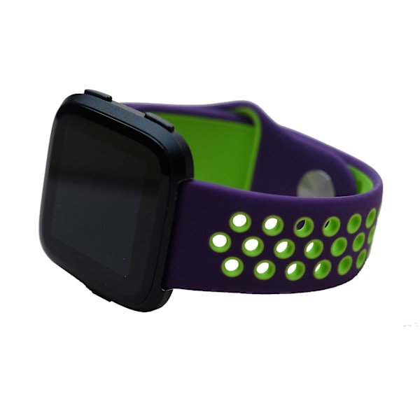 Kompatibel med Fitbit Versa 3 Tvåfärgat Silikonarmband