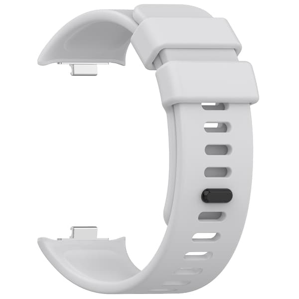 Grå Grå Enfärgad Silikonrem kompatibel med Redmi Watch 4