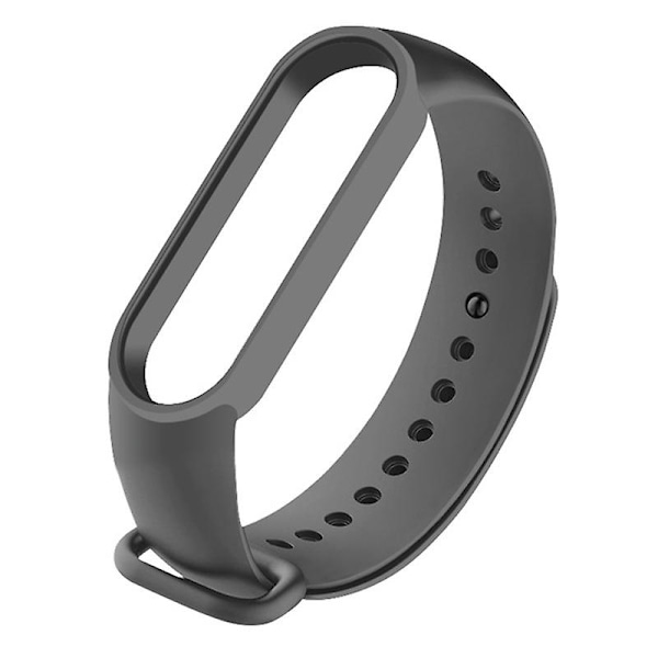 Mørkegrå Mørkegrå kompatibel med Xiaomi Mi Band 6 (ca8856) Silikone Urrem