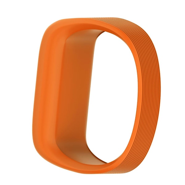 Orange Orange silikonearmbånd kompatibelt med Garmin Vivofit Jr, Størrelse: Small