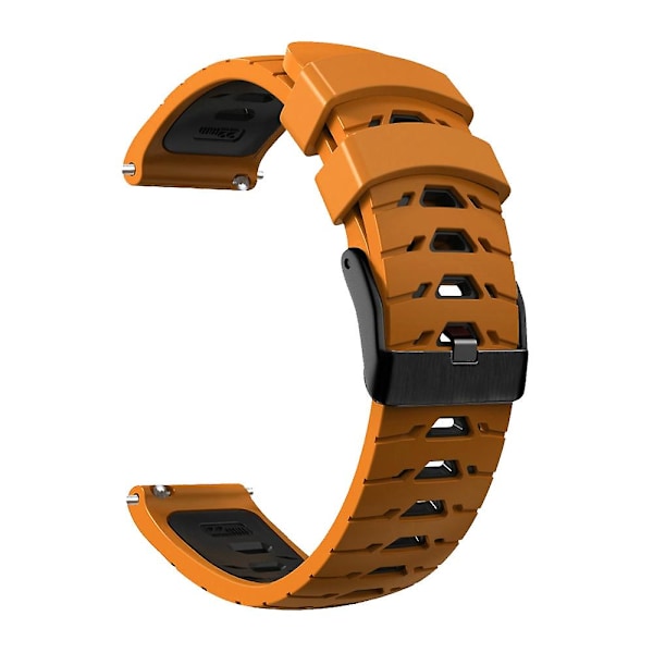 Orange Sort Orange Sort Silikone Urrem kompatibel med Huawei Watch Gt Runner
