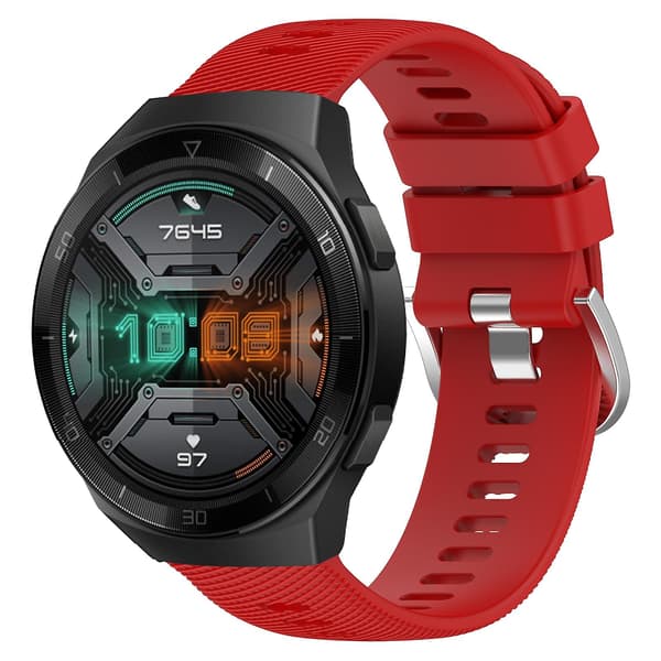 Blød silikone urrem kompatibel med Huawei Watch Gt 2e