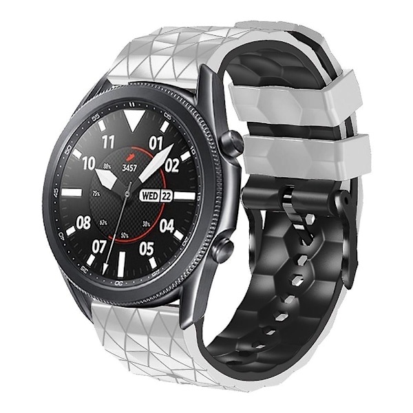 Hvid Sort Hvid Sort Silikonerem kompatibel med Xiaomi Watch S1