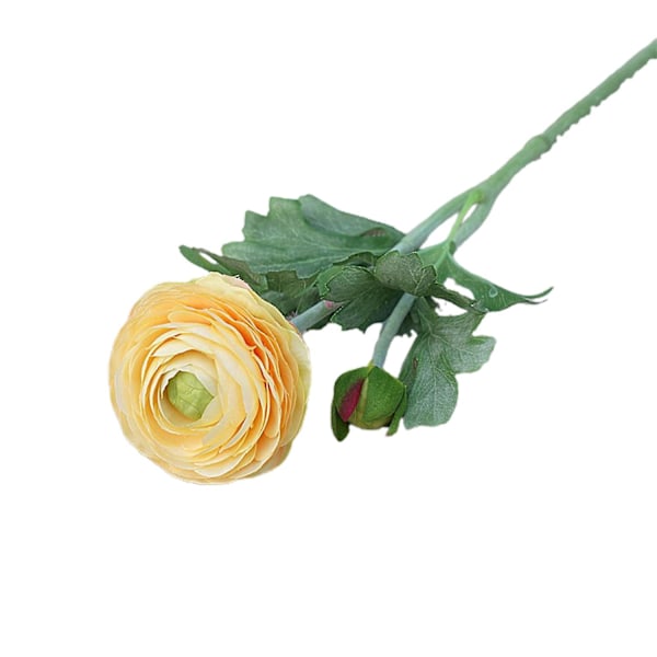Levende Detaljert Kunstig Blomst Vakker Håndlaget Stoff Simulering Peon for Hjemmet