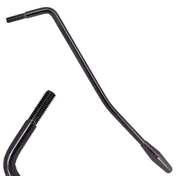 Tremoloarm Whammy Bar Flat Tremolo Bro Sal for Elektrisk Gitar Svart
