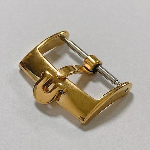 Watch Tillbehör B Remstift Försäkring Spänne Rostfritt stål Spänne Gold 12mm
