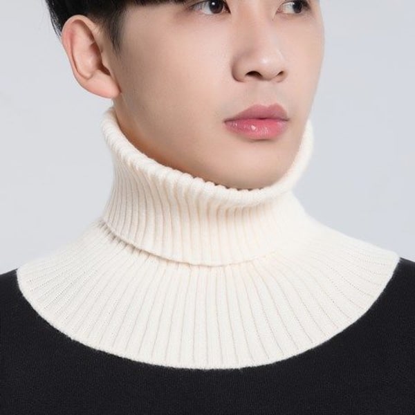 Dam Fejk Krage Cervical Support Bandana Mångsidig Dekor gray