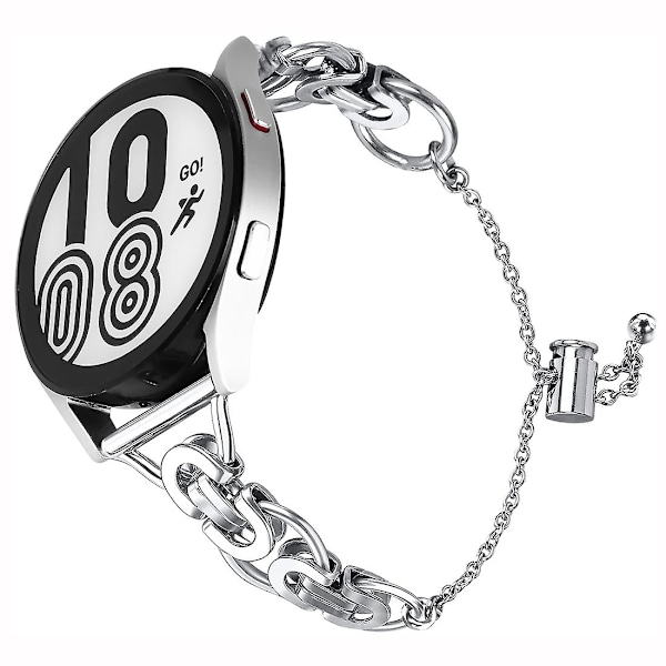 Klockarmband med pärlkedja