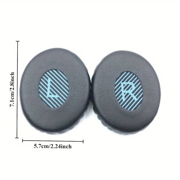 2 stk. blå mesh-puder til DR. BOSE Soundlink Soundtrue OE2 OE2I