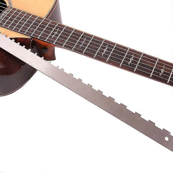Gitarhals Hakket Rett Kant Luthier Verktøy Båndvippe Nivellerer for Gitar Gripebrett og Fre