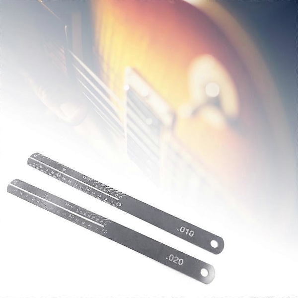 Gitarbånd Rett Linjal Gitarbånd Linjal for Elektrisk Bass Akustisk Gitar