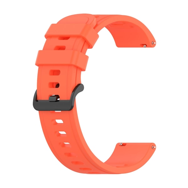 Oranssi Punainen Oranssi Punainen Silikoniranneke yhteensopiva Xiaomi Watch S1 Active / Watch Color 2 kanssa, yhteensopiva Xiaomi Watch S1 Active / Watch Color 2 kanssa