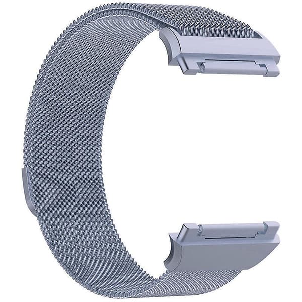 Rymdgrå Rymdgrå kompatibel med Fitbit Ionic Milanese Klockarmband Stor Storlek: 24x2.2cm kompatibel med Fitbit Ionic