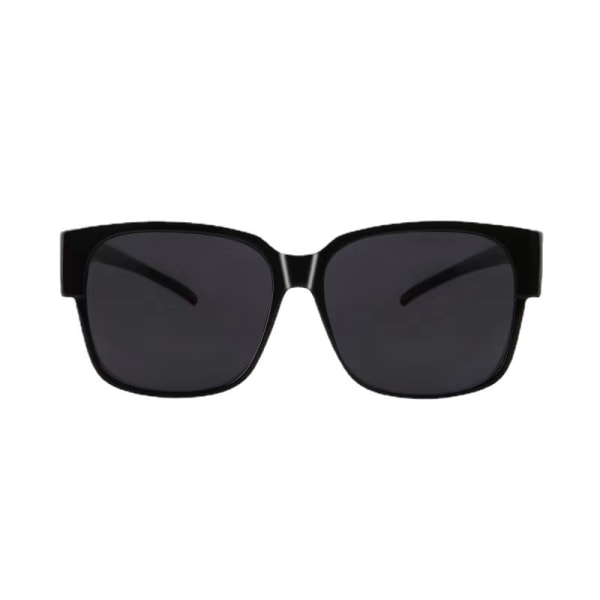Set av glasögon Myopia Solglasögon Solglasögon Polariserade glasögon Körning Fiske UV-skydd Matte Black polarized