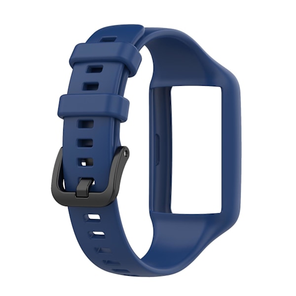 Navyblå Silikone Urrem kompatibel med Huawei Band 7