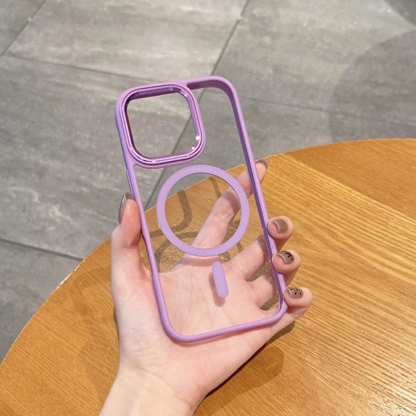 Etui til iPhone 16 Plus Magnetisk Lilla Noz30401