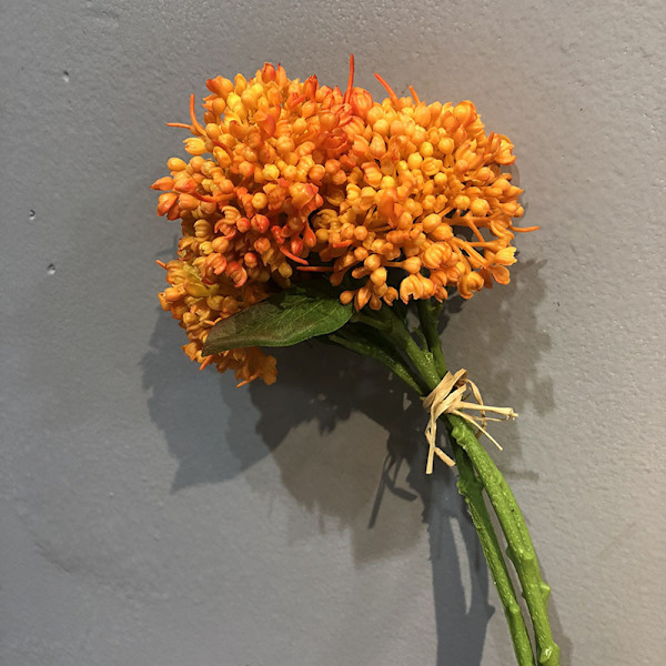 Blød Gummi Hortensia Frugt Sensorisk Blomkål Boligindretning Blomsterkunst Milan Rekvisitter Kunstige Blomster blue