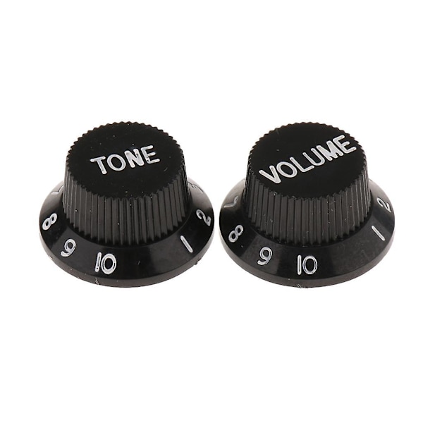 Ferdigkablet 6 Strengs Single Coil Gitar Pickup med Volum- og Toneknotter Potmeter