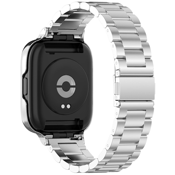 Silverfärgat armband med tre pärlor kompatibelt med Redmi Watch 3 Lite / Watch 3 Active