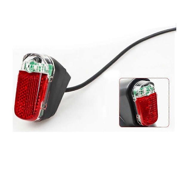 For MAX G30D Elektrisk Sparkesykkel Bakre Brakett Baklys Sett LED Blinkende Baklys
