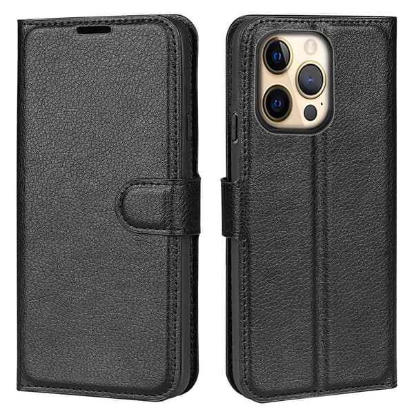 Etui til iPhone 16plus sort Flip Tilpasning
