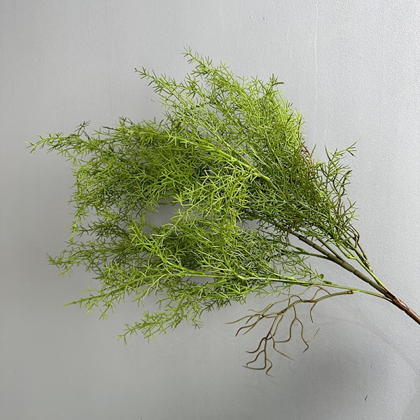 Keinotekoiset vihreät kasvit Koralliruohot Kultakalaruoho Sumu Mäntykataja Häät Käytävän Koriste Gray green coral grass