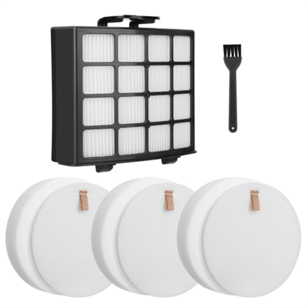 Ersättningsfilter kompatibla med DuoClean PowerFin Dammsugare AZ2000 AZ2000W AZ2002 Del XFFKAZ2000 XHFAZ2000