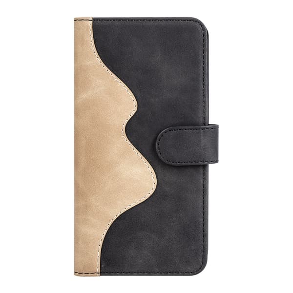 Etui til iPhone 13 Business Sort Flip behandling tilpasning