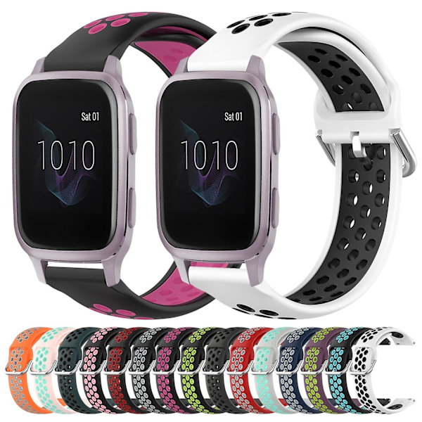20 mm silikoninen ranneke, yhteensopiva Garmin Venu SQ:n kanssa