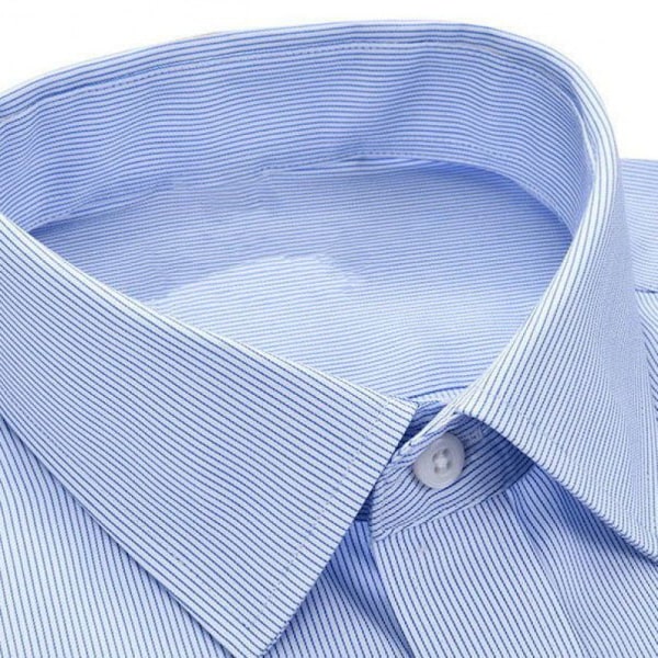 Lös krage för kvinnor Herrstorlek Krage All-Match Tröja Fyrkantig Traffic size thin blue stripe-43
