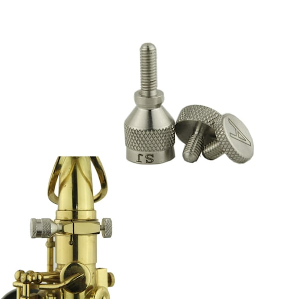 2x Saksofonhals Strammeskruer Saksofonhals Skruer Instrumentdeler 4mm