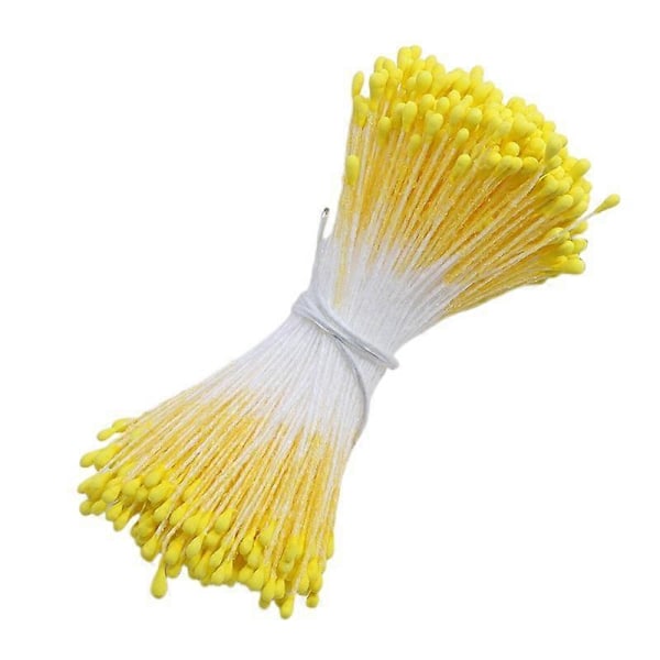 1 Pose med Doble Hoder Håndlagde Blomster Kjerne Blomsterknopper Bulk for DIY Laging