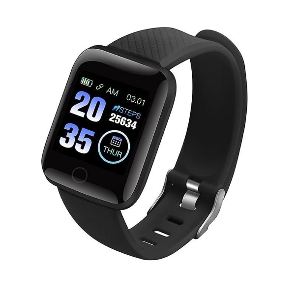 Smart Watch - Puls Blodtryck Wristb Sport Black