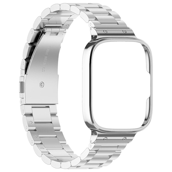 Silverfärgat armband med tre pärlor kompatibelt med Redmi Watch 3 Lite / Watch 3 Active