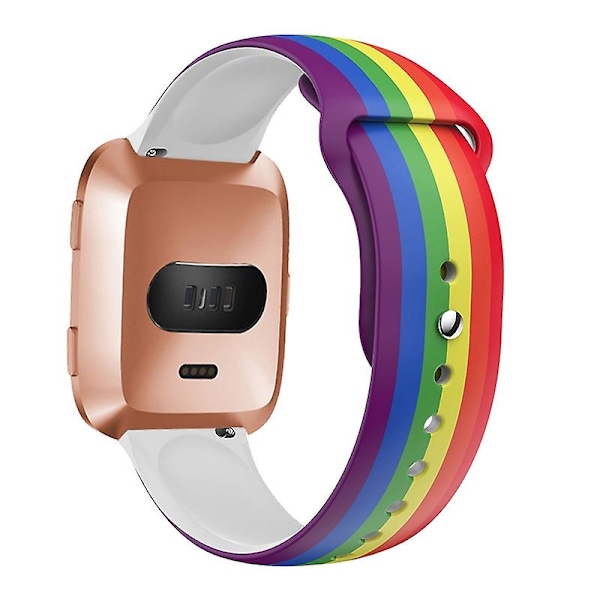 Rosa Ros Band kompatibelt med Fitbit Versa 2 / Lite