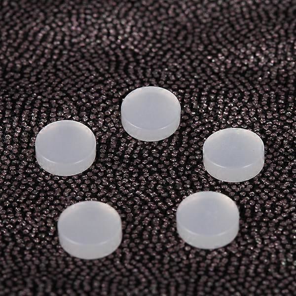 10 stk. Hvite Perlemor Innleggsprikker for Gitar Gripebrett Dekorering 6,2x2mm