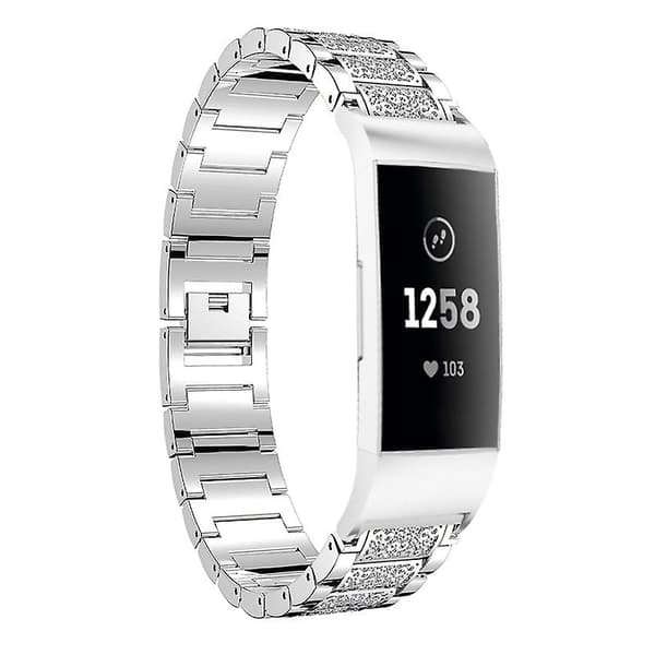 Klokkereim kompatibel med Fitbit Charge 3