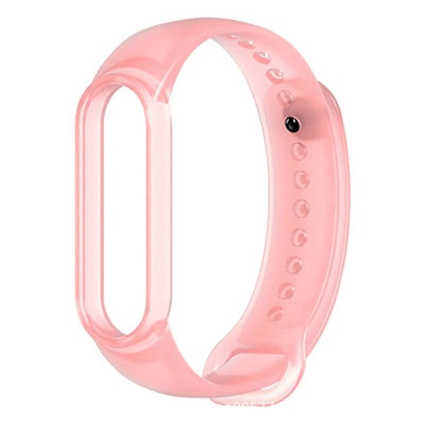 Rosa Rosa kompatibel med Xiaomi Mi Band 6 (ca8856) Silikonarmband