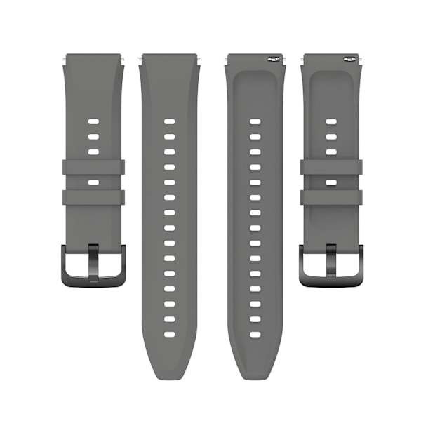 Mörkgrå Mörkgrå 22mm Silikonarmband kompatibelt med Xiaomi Watch S1
