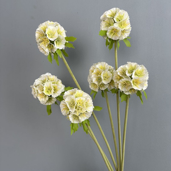 Simuleret Vindmølle Blomst High-End Kunstig Blomsterkurv Boligindretning Windmill fruit white