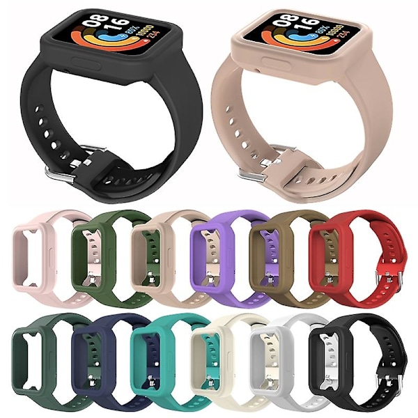 Grönt silikonarmband kompatibelt med Xiaomi Redmi Watch 2 / Watch 2 Lite kompatibelt med Xiaomi Redmi Watch 2 / Watch 2 Lite