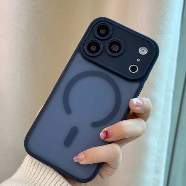 Deksler til iPhone 16 Pro Magnetisk Blå Noz36765