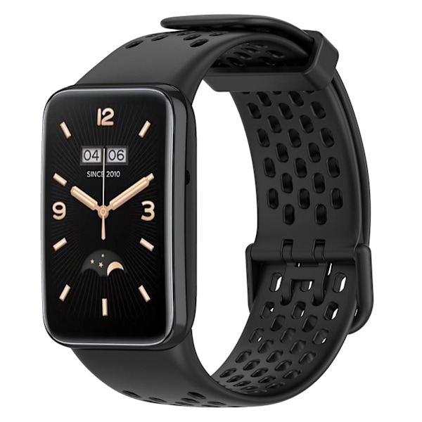 Sort Sort TPU Urrem kompatibel med Xiaomi Mi Band 7 Pro