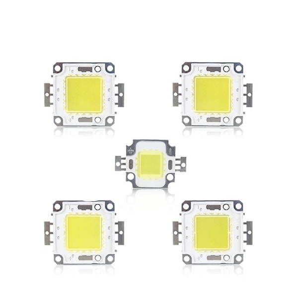 Cob Led Chip Dc 9-12v 30-36v Integrated Matrix Diode Beads Floodlight High Warm White 9-12V 10W