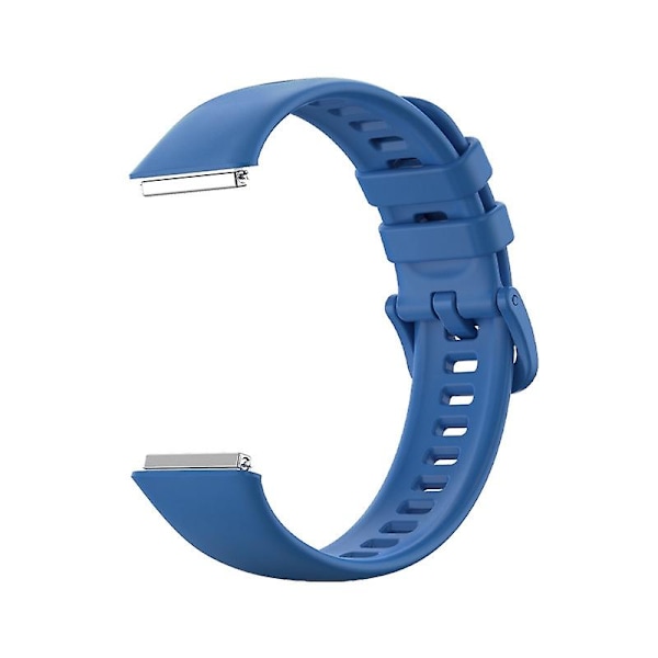 Safirblå Silikonklokkereim kompatibel med Huawei Band 7 / Honor Band 7