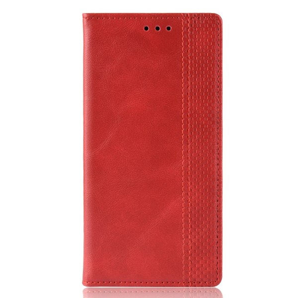 Etui til iPhone 15 Plus rød magnetisk flip