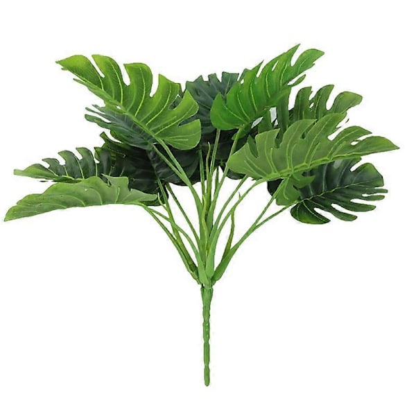 1 stk. Kunstig Monstera Simulationsplante Bryllup Hjem Hotel Cafe Fest Dekoration