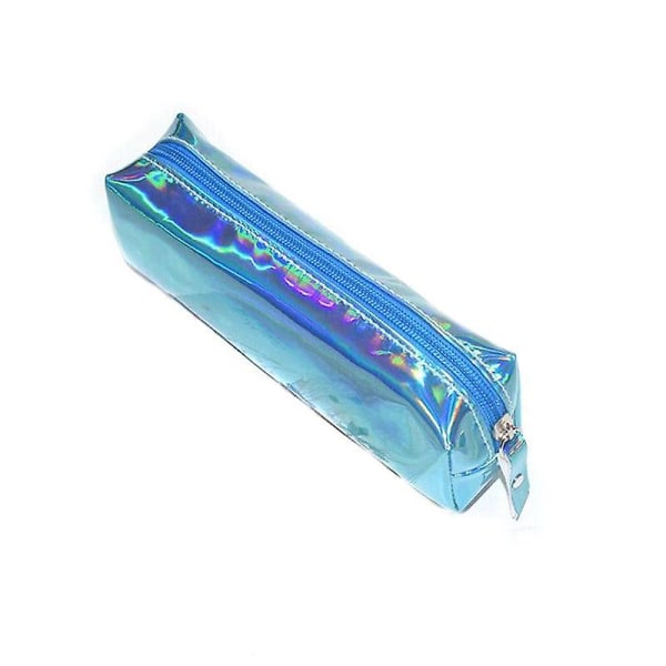 Holografisk iriserande laserpennfodral Söt case blue