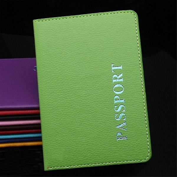 Passholder Reise Lommebok Menn | Passdokumentholder Reise - Nytt Mønster Green