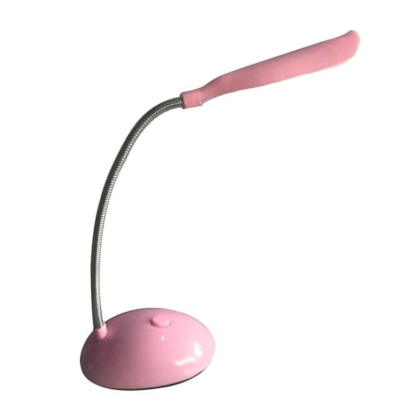 Mini Study High Lumen Readig Bedroom Batteridriven bordslampa Skrivbordslampa Pink